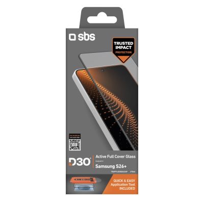 2. Szkło hartowane SBS D3O na Samsung Galaxy S26 Plus z aplikatorem