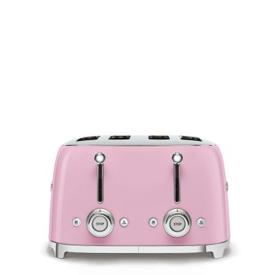 4. Smeg TSF03PKEU toster 6 4 kaw. 2000 W Różowy