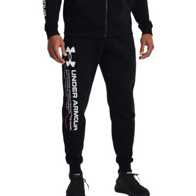 4. Spodnie Under Armour Rival Fleece Chroma Pants M 1370345 001