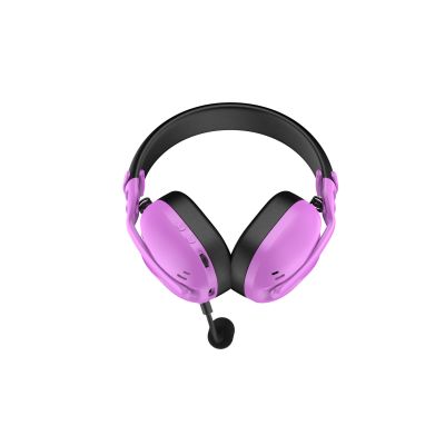 7. Słuchawki dla graczy Hyperpunk 3 Wireless bezprzewodowe fioletowe