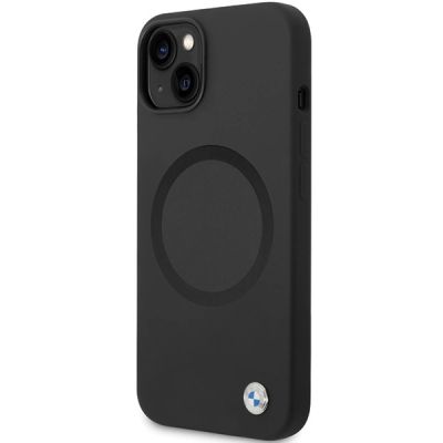 2. Etui BMW Signature Liquid Silicone MagSafe na iPhone 14 - czarne