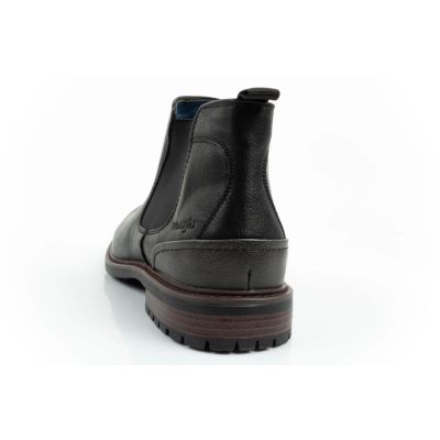 5. Wrangler Randy buty męskie sztyblety botki eleganckie modne wsuwane czarne