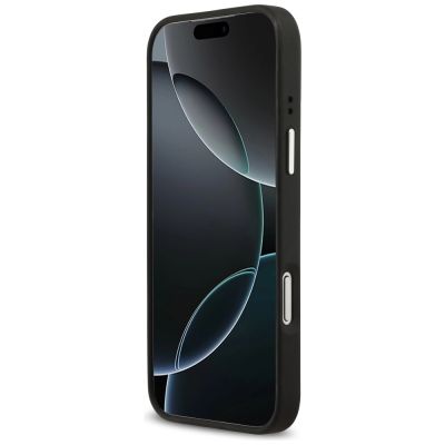 5. Etui Guess Grained Big 4G Classic Logo na iPhone 17 Pro Max - czarne