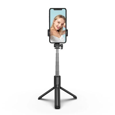 3. Wozinsky Selfie stick WHS1Y teleskopowy tripod 1m z uchwytem na telefon - czarny