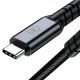 5. Kabel 3mk Hyper Cable N-SERIES Thunderbolt 4 USB-C / USB-C 1m 48V/5A 40Gb/s 240W 8K60Hz - czarny