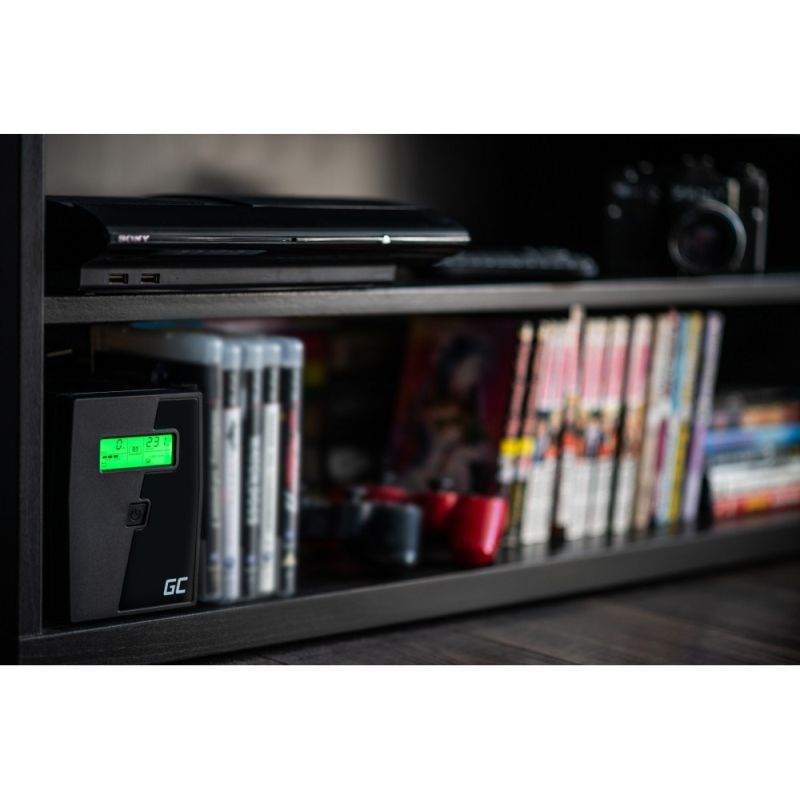 5. GREEN CELL ZASILACZ AWARYJNY UPS03 POWER PROOF 1000VA 600W