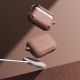 5. Etui Ringke Onyx Magnetic MagSafe na AirPods Pro 3 - różowe