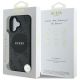 8. Etui Guess 4G Circle Classic Logo MagSafe na iPhone 16 - czarne