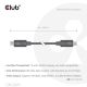 5. CLUB3D CAC-2501 kabel Thunderbolt 1 m 120 Gbit/s Czarny