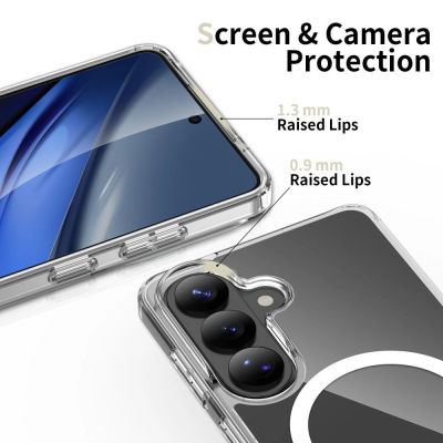 12. Etui Tech-Protect FlexAir Hybrid MagSafe na Samsung Galaxy A36 / A56 / A37 5G - przezroczyste