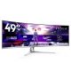 111. Philips Evnia 8000 49M2C8900/00 monitor komputerowy 124,2 cm (48.9") 5120 x 1440 px Dual QHD QDOLED Biały
