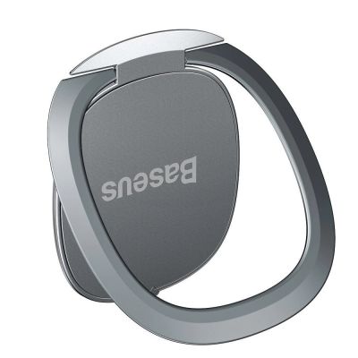 3. Baseus ultracienki samoprzylepny uchwyt ring podstawka do telefonu srebrny (SUYB-0S)
