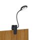 5. Mini lampka Wozinsky bezprzewodowa lampka LED do czytania z klipsem + kabel USB-C - czarna