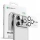 7. Szkło na aparat AMAZINGTHING Lens Glass na iPhone 17 Pro / Pro Max z czarną aluminiową ramką