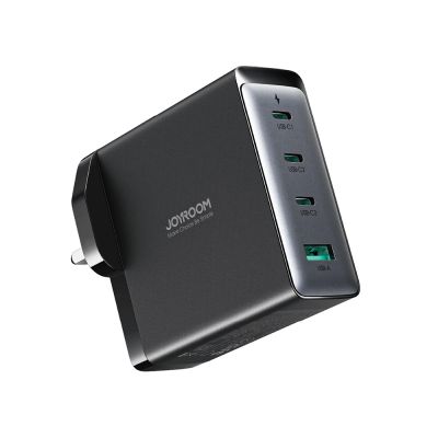 2. Ładowarka GaN UK Joyroom JR-TCG05UK 140W 3x USB-C USB-A + kabel USB-C / USB-C 240W 1.2m