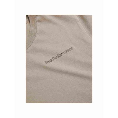 7. Koszulka Peak Performance W Original Small Logo Tee beżowy