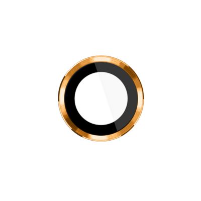 7. Szkło hartowane na obiektyw aparatu 3mk Lens Protection Pro do iPhone 17 Pro / 17 Pro Max - pomarańczowe