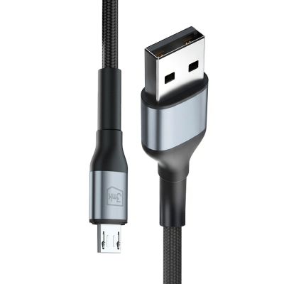 3. Kabel 3mk Hyper Cable N-SERIES USB-A / MicroUSB 1m 5V/2.4A 12W / czarny