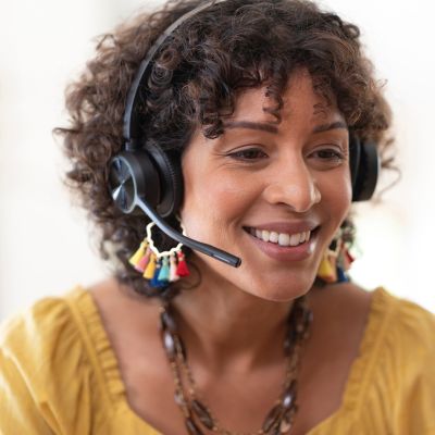 42. Zestaw słuchawkowy HP Voyager 4320 USB-C Headset