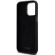 7. Etui DKNY Liquid Silicone Metal Logo na iPhone 15 Pro Max - czarne