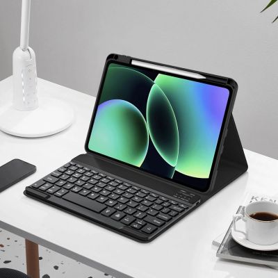 5. Etui Tech-Protect SC Pen + Keyboard na Xiaomi Pad 11.2" 7 / 7 Pro / 8 / 8 Pro - czarne