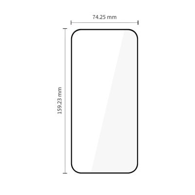 2. Szkło hartowane Tech-Protect Glass Fit+ 2-Pack na Xiaomi 17T Pro - czarne