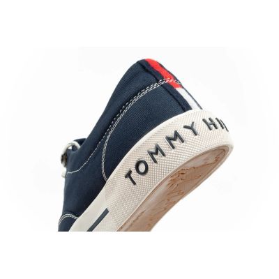 16. Tommy Hilfiger buty sportowe męskie trampki modne wygodne granatowe