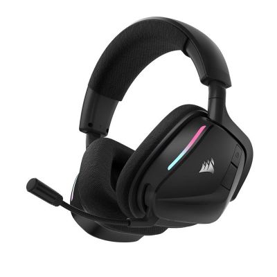 7. Corsair VOID WIRELESS v2 Zestaw słuchawkowy Przewodowy i Bezprzewodowy Opaska na głowę Gaming USB Type-C Bluetooth Czarny