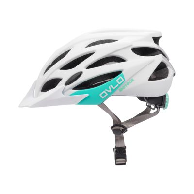 2. Kask rowerowy Meteor Ovlo M 55-58 cm biało-miętowy 17862