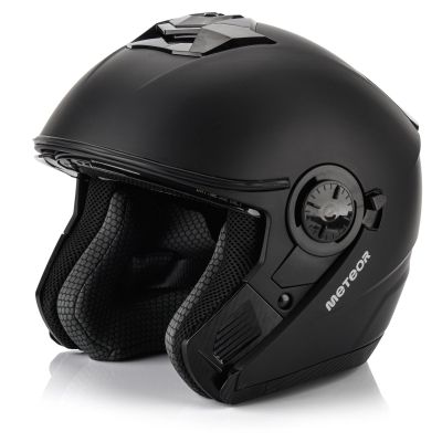 30. Kask motocyklowy Meteor Hekato L 59-60 cm czarny