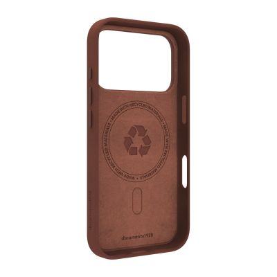 3. dbramante 1928 Roskilde MS - skórzane etui do iPhone 17 Pro kompatybilna z MagSafe (dark tan)