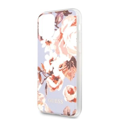 5. Etui Guess N.2 Flower Collection na iPhone 11 Pro Max - liliowe