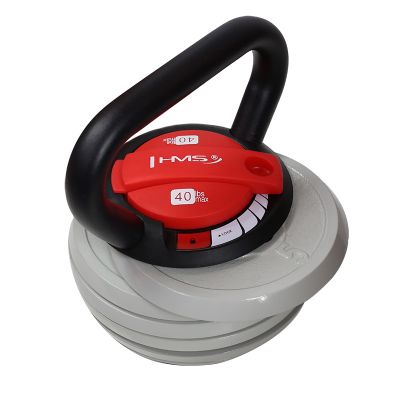 52. Kettlebell regulowany 40 LBS HMS KR40 
