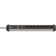 Listwa przeciwprzepięciowa Brennenstuhl 1391010800, aluminium (elok), czarna
