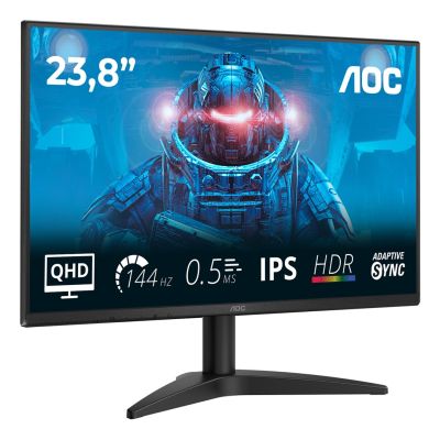 2. AOC B3 Q24B36X monitor komputerowy 60,5 cm (23.8") 2560 x 1440 px Quad HD LED Czarny