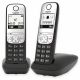 3. Telefon bezprzewodowy DECT Gigaset A690 Duo czarny