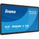 iiyama ProLite S2425AS-B1P Płaski panel Digital Signage 60,5 cm (23.8") LCD Wi-Fi 500 cd/m2 Full HD Czarny Procesor wbudowany Android 24/7