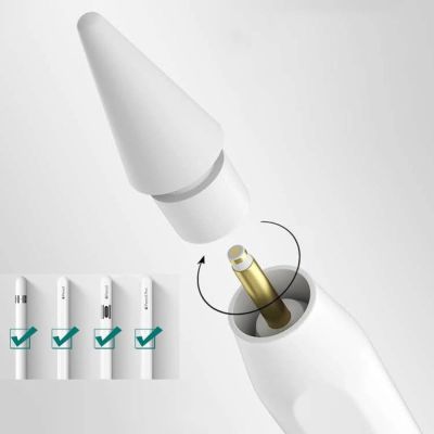 4. Rysik Tech-Protect Stylus Tips do Apple Pencil 4-Pack - biały