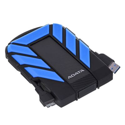 2. Dysk zewnętrzny HDD ADATA HD710 PRO (1TB; 2.5"; USB 3.2; niebieski)