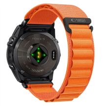 Pasek Tech-Protect Nylon Pro na Garmin Fenix 5X / 5X Plus / 6X / 6X Pro / 7X / 8 / 8 Pro / 9 / 9 Pro (51 mm) - pomarańczowy