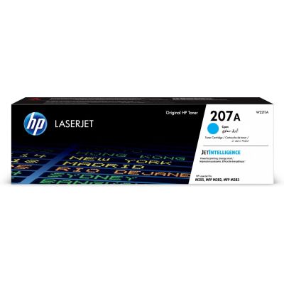 4. Toner HP niebieski HP 207A, HP207A=W2211A, 1250 str.