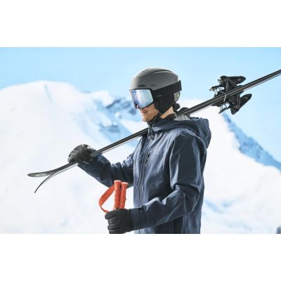 4. Uvex 5506812330 gogle do sportów zimowych Niebieski Unisex Cylindryczna (płaska) soczewka