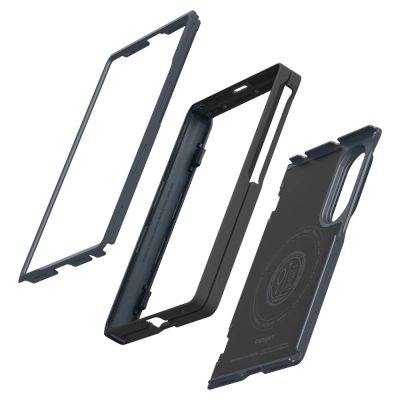 5. Etui Spigen Slim Armor Pro Magsafe na Samsung Galaxy Z Fold 8 - ciemnoszare