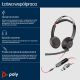 158. Słuchawki Poly Blackwire 5220 Stereo USB-C Headset +3.5mm Plug +USB-C/A Adapter 8X231AA