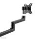 12. Neomounts DS60-425BL1 uchwyt / stojak do monitorów 68,6 cm (27") Biurko Czarny