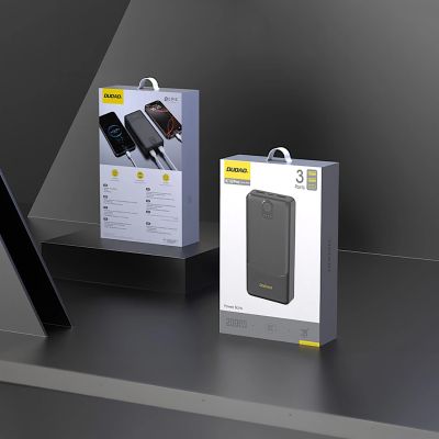 5. Powerbank Dudao K10Pro 2,4A 20000mAh 2 x USB-A - czarny