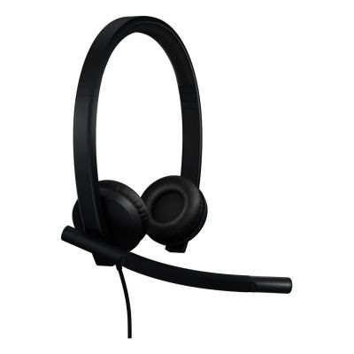 2. Logitech H570E Zestaw słuchawkowy Przewodowa Opaska na głowę Biuro/centrum telefoniczne USB Type-C Czarny