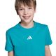 4. Koszulka dla dzieci adidas Essentials Tee 160 zielona JW0005