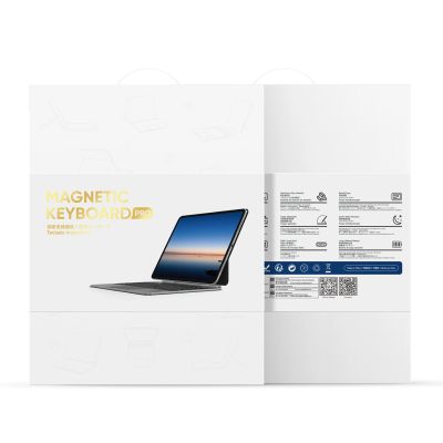 12. Etui z klawiaturą Dux Ducis (MK series) na iPad Pro 13" (2024) - czarne