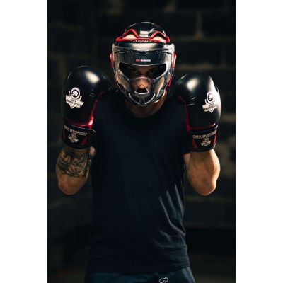 12. Kask bokserski z maską poliwęglanową M - Hannibal